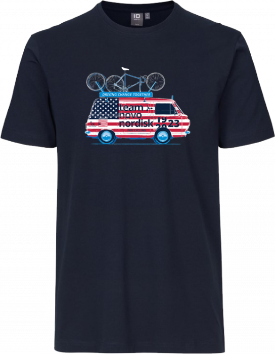 ID - Tnn Country T-Shirt Men - TNN USA Bus - Marino