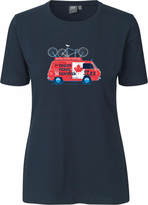 ID - Tnn Country T-Shirt Women - TNN BUS CANADA - Navy