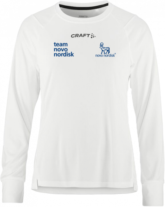 Craft - Tnn Long Sleeve Running T-Shirt Women - Blanc