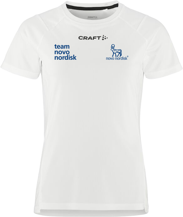 Craft - Tnn Short Sleeve Running T-Shirt Women - Blanco