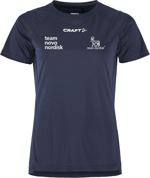 Craft - Tnn Short Sleeve Running T-Shirt Women - Azul-marinho