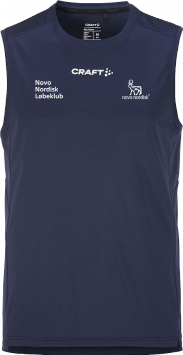 Craft - Tnn Løbe Singlet Herre - Navy blå