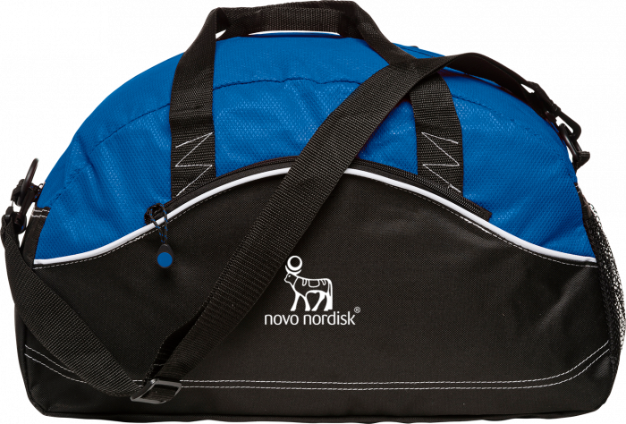 Clique - Tnn Light Sports Bag - Nero & blu reale
