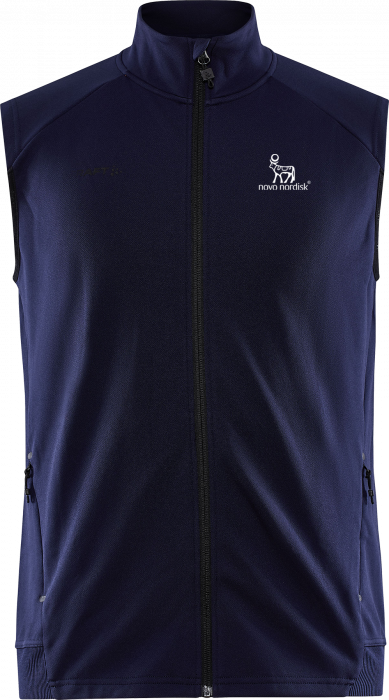 Craft - Tnn Vest With Zipper Men - Azul marino