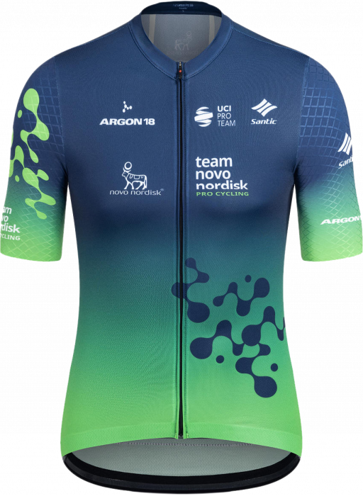 Santic - Tnn Racefit Jersey 2025 - Marino & tnn green