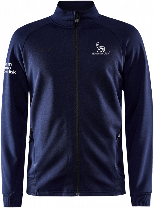 Craft - Tnn Sweatshirt Med Lynlås - Navy blå