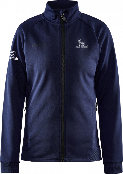 Craft - Tnn Zip Sweatshirt Woman - Blu navy