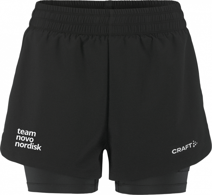 Craft - Tnn Adv Run 2-In-1 Shorts Women - Noir