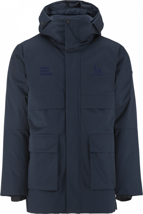 Craft - Tnn Padded Parka Coat Men (Embroided) - Blaze