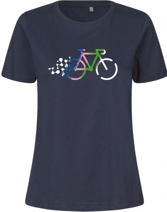 ID - Molecule Bike T-Shirt Dame - Navy