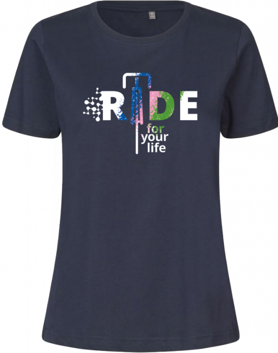 ID - Re For Your Life T-Shirt Dame - Navy