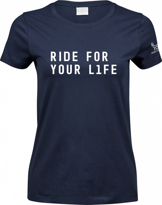 ID - Re For Your L1Fe T-Shirt Dame - Navy